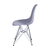 Cadeira Eiffel Eames Cromada - Cinza na internet