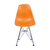 Cadeira Eiffel Eames Cromada - Laranja - comprar online
