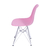 Cadeira Eiffel Eames Cromada - Rosa na internet