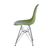 Cadeira Eiffel Eames Cromada - Verde na internet
