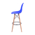 Banqueta Alta Eiffel Eames - Azul Escura na internet