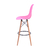 Banqueta Alta Eiffel Eames -Rosa na internet