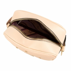 Mini bag Rafitthy com chaveiro personalizado alça transversal - Arezzela