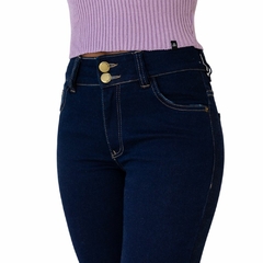 Calça Jeans feminina Skinny Com Dois Botões Revanche Hegang - loja online