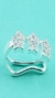 PIERCING PRATEADO FAKE 3 ESTRELAS CRAVEJADAS BANHO DE PRATA - comprar online