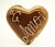 Coração de chocolate personalizado 250g na internet
