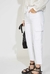 Jean capri vintage straight blanco - comprar online