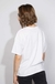 Remera blanca estampa con frases - comprar online