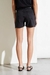 High Waist Short Denim Negro en internet