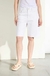 Bermuda Denim Blanco Desflecado - comprar online