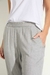 Pantalón Twill Gris Melange - Glamurbano