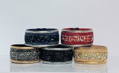 Bracelete com micro cristais - loja online