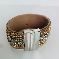 Bracelete com micro cristais - comprar online