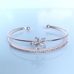 Bracelete delicado com zircônia - comprar online