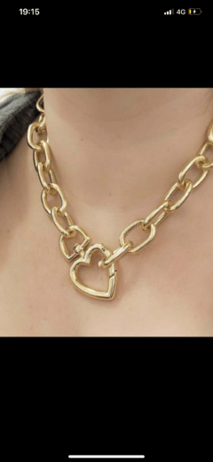 Choker com Cristais pretos - loja online