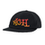 BONÉ HIGH COMPANY 6 PANEL THINK BLACK