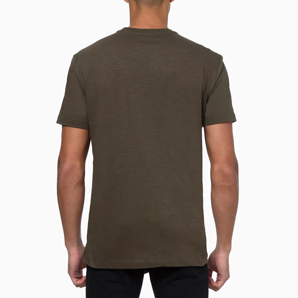 Camiseta T- Shirt Slim Preta Masculino Flame - Calvin Klein