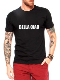 Camiseta Bella Ciao La Casa De Papel Blusas Serie Adulto