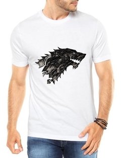 Camiseta Masculina Game Of Thrones Lobo House Stark Series - Anuncio Clothing