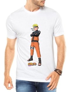 Camiseta Masculina Naruto Uzumaki Camisa Personagem Anime Br