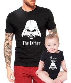 Camisa Tal Pai Tal Filho Star Wars Camiseta Darth Vader Body