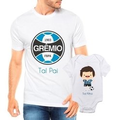 Camisa Tal Pai Tal Filho Grêmio Camiseta Masculina Body