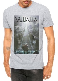 Camiseta Vikings Masculina Camisa Manga Curta Série Seriado
