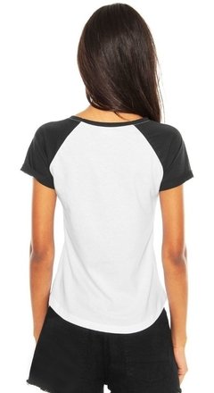 Camiseta Raglan Feminina Viajante 40 Icon Speak Blusa - comprar online