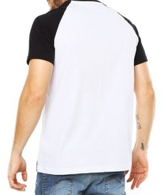 Camiseta Raglan Masculina Lisa Básica Camisa Blusa - comprar online
