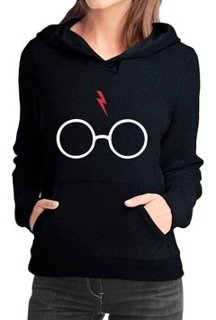 Moletom Harry Potter Feminino Óculos Casaco