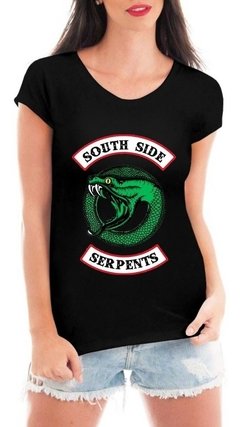 Camiseta Riverdale Blusa Feminina Série Serpentes Nova Logo