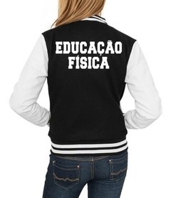 Jaqueta Educação Física Casaco Moletom College Blusa - loja online