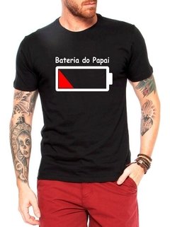 Camiseta Kit Família Carregando Bateria Blusa Gestante Body na internet