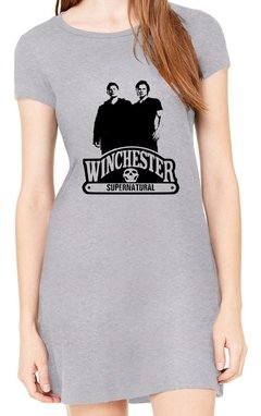 Vestido Supernatural Winchester Curto Verão Feminino Série na internet