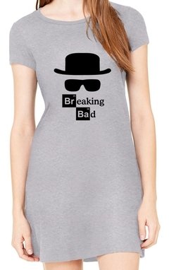 Vestido Breaking Bad Série Feminino Curto Verão na internet