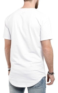 Camiseta Oversized Long Line Gratidão Masculina Swag - Anuncio Clothing