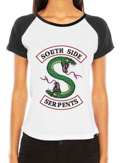 Kit 3 Blusas Femininas Camiseta Série Riverdale Serpentes - loja online