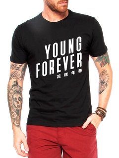 Camisa Bts Young Forever Camiseta Masculina Blusa Kpop