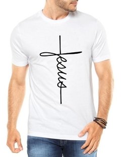 Camiseta Masculina Jesus Cruz Cristã Blusa Gospel Evangéli - Anuncio Clothing