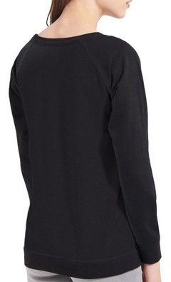 Moletom Liso Básico Feminino Moleton Blusa De Frio Raglan - comprar online