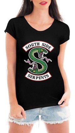 Camiseta Riverdale Blusa Feminina Camisa Série Serpentes