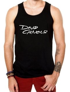 Regata Escrito David Gilmour Pink Floyd Rock Camiseta Adulta