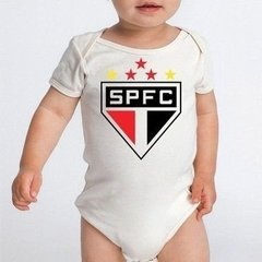 Body Time De Futebol Spfc São Paulo Bebe Menino Menina - loja online