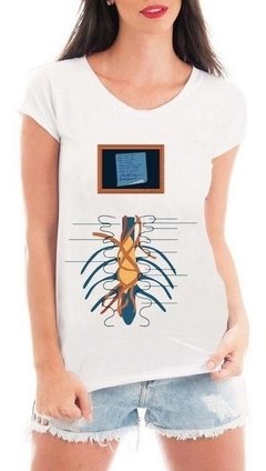 Camiseta Grey's Anatomy Derek Tumor Feminina Serie Seriado