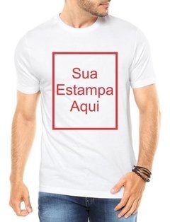 Camiseta Masculina Personalizada Customiza Camisa Blusa - Anuncio Clothing