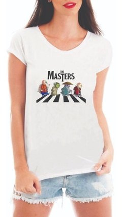 Camiseta Mestre Kame Yoda Blusa Feminina Mestre Dos Magos