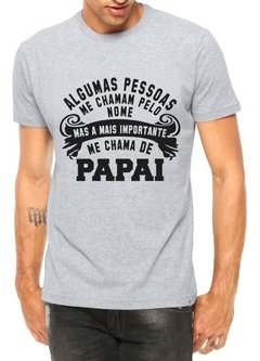 Camiseta Dia Dos Pais Blusas Manga Curta Importante Papai - Anuncio Clothing