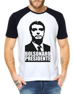 Camisa Bolsonaro Presidente Camiseta Jair Mito Raglan