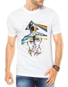 Camiseta Masculina Pink Floyd The Wall Art Blusa Camisa Rock