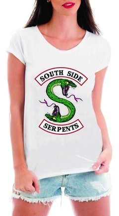 Imagem do Kit 3 Blusas Femininas Camiseta Série Riverdale Serpentes